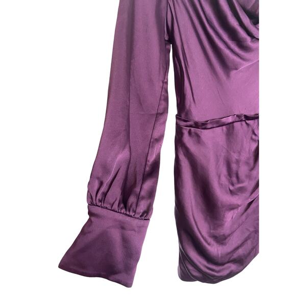 Jonathan Simkhai Cameron Dress Draped Cold Shoulder Classy Party Statement Sz 6 - Picture 11 of 11